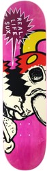 Toy Machine Real Life Sux 8.25 Skateboard Deck - pink