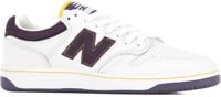 New Balance Numeric 480 Skate Shoes - white/purple/gold