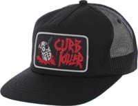 Heroin Curb Killer Trucker Hat - black