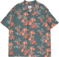 Rhythm Tropical Paisley Cubam S/S Shirt - pine