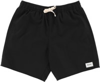 Rhythm Classic Linen Jam Shorts - vintage black