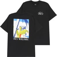 Obey Vacation T-Shirt - black