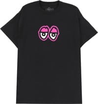 Krooked Eyes LG T-Shirt - black/magenta-white-black