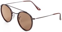 Glassy Parker Polarized Sunglasses - black/brown polarized lens