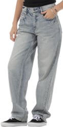 RVCA Women's Coco II Jeans - light vintage indigo