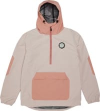 Airblaster Breakwinder Packable Pullover Jacket Windbreaker - blush