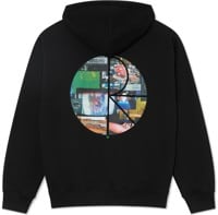 Polar Skate Co. Ourselves Collage Fill Logo Hoodie - black