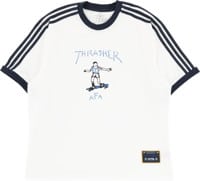 Adidas Thrasher x AFA Gonz Ringer T-Shirt - core white