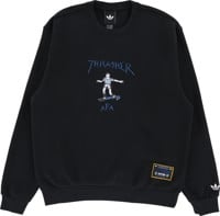 Adidas Thrasher x AFA Gonz Crew Sweatshirt - black
