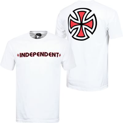 independent shirt white