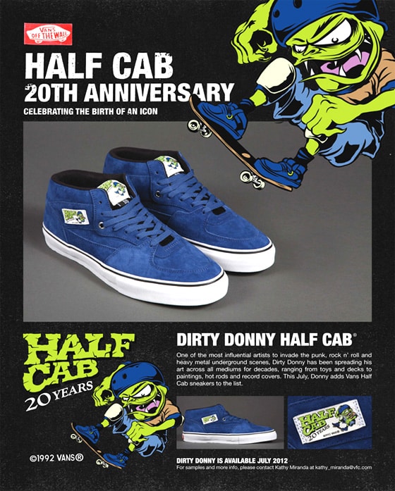 Vans Dirty Donny Half Cab 20th 