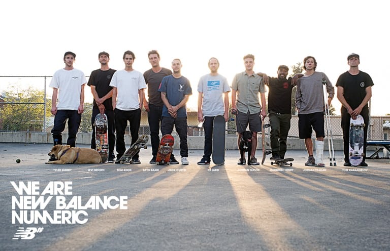 ضغط عصبى new balance skate team 