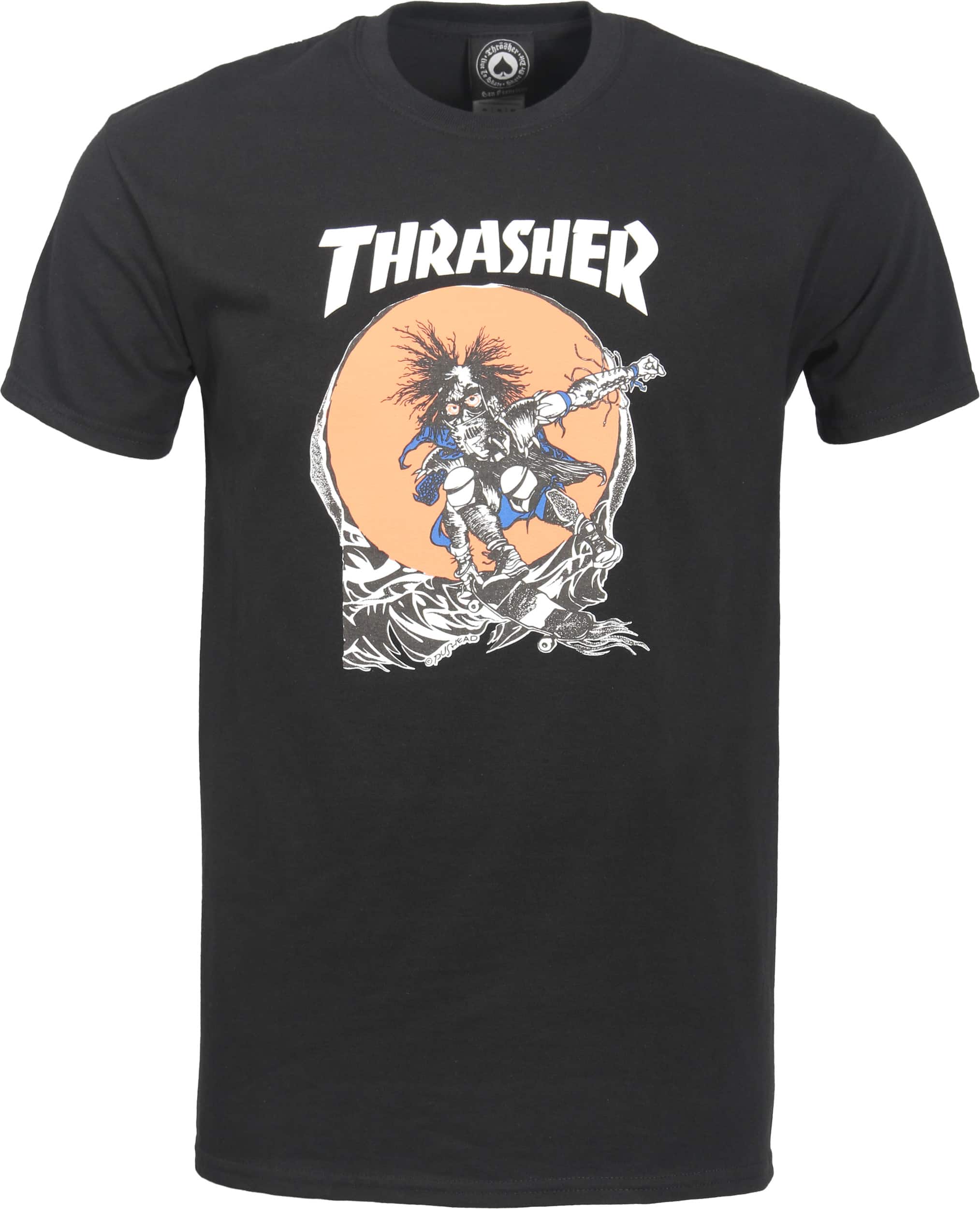 Thrasher Skate Outlaw by Pushead T-Shirt | Tactics