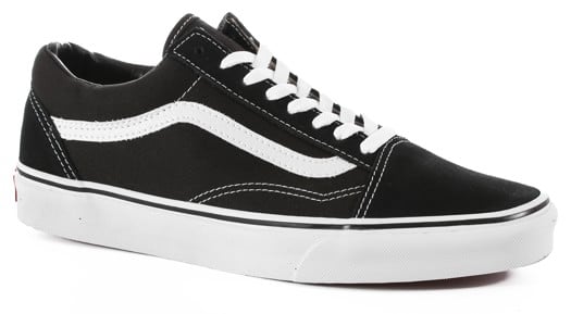 vans sneakers black and white