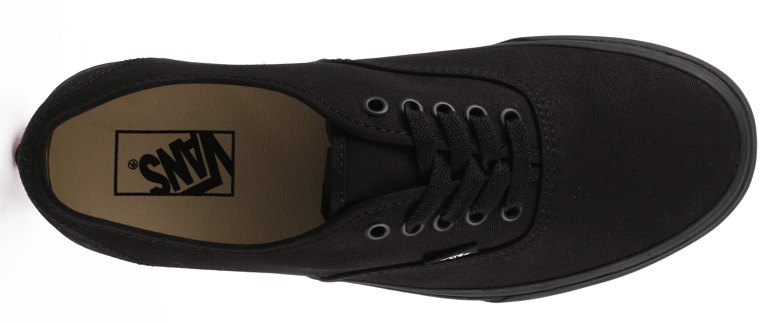 Vans Authentic Skate Shoes - black/black | Tactics