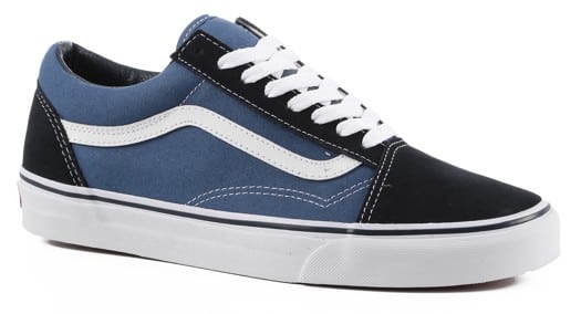 vans old skool skate shoe blue