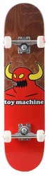 Toy Machine Monster 7.375 Mini Complete Skateboard - brown