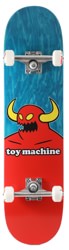 Toy Machine Monster 7.375 Mini Complete Skateboard - teal