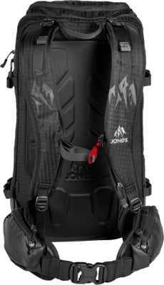 Jones Bag DSCNT Black 25lt - Zaino Snowboard Freeride - Mud and Snow