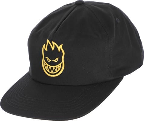 spitfire unstructured bighead snapback hat yellow tactics zoom