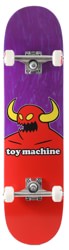 Toy Machine Monster 7.375 Mini Complete Skateboard - purple