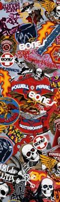 Powell Peralta OG Stickers Graphic Skateboard Grip Tape - view large