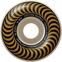 Spitfire Formula Four Classic Skateboard Wheels - white/gold classic swirl (99d)