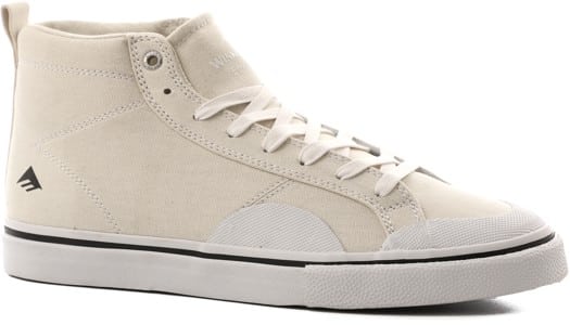 Emerica Omen High Top Skate Shoes - (erik winkowski) white - Free ...