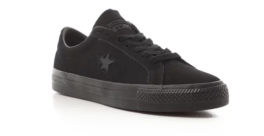 converse one star black mens