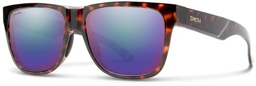 Smith Lowdown 2 Polarized Sunglasses - tortoise/chromapop violet mirror ...