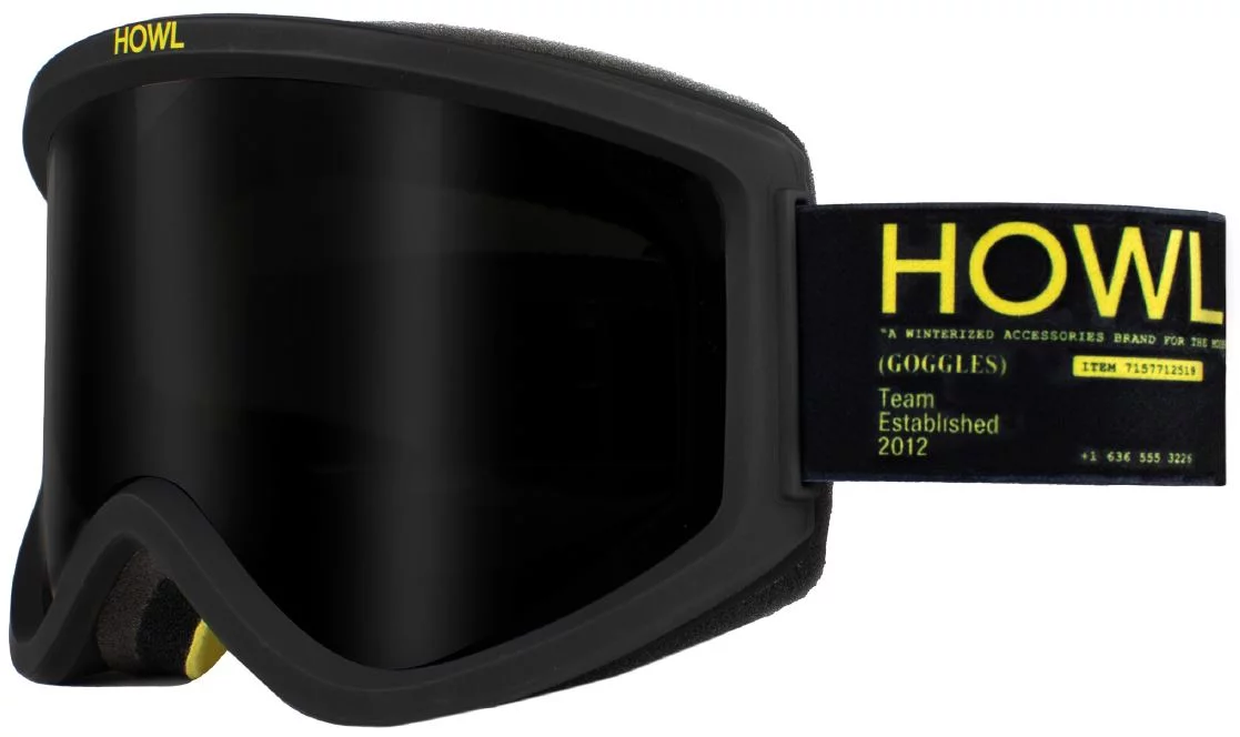 Howl Odyssey Snowboard Goggles - Black