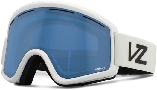 Von Zipper Cleaver Goggles Bonus Lens White Glosswildlife Low Light Clear Lens Free 6812