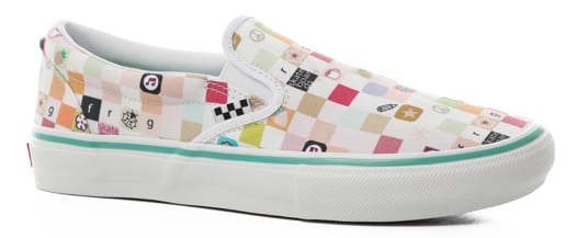 frog vans slip on