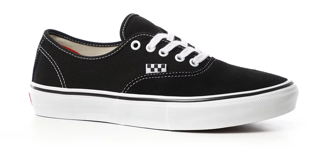 Licht Alvast Neem een ​​bad Vans Skate Authentic Shoes - black/white | Tactics