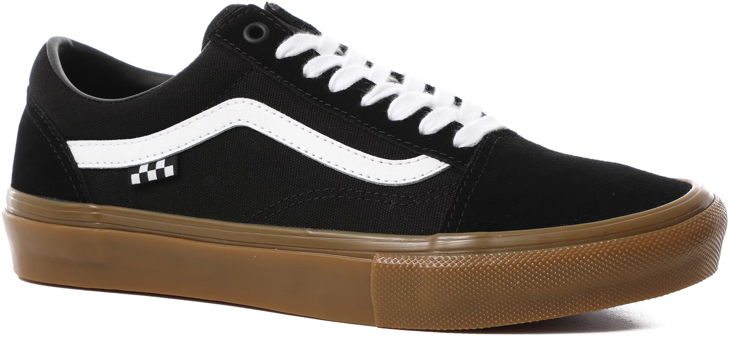 Vans Skate Old Skool Shoes - black/gum Free Shipping | Tactics