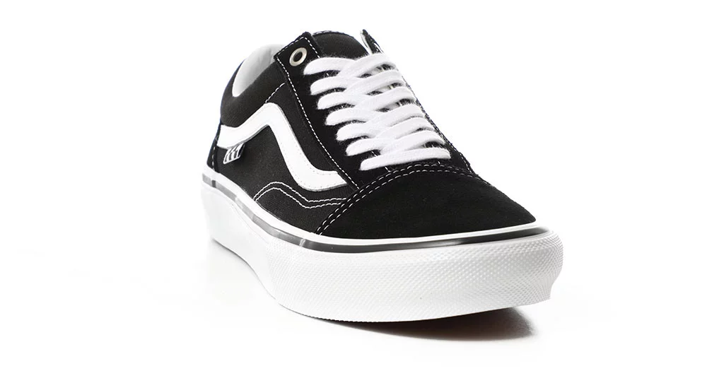 repentino Opinión tobillo Vans Skate Old Skool Shoes - black/white - Free Shipping | Tactics