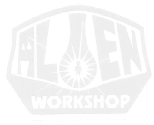 Alien Workshop OG Logo Sticker - white - view large