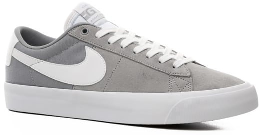 Nike Sb Zoom Blazer Low Pro Gt Skate Shoes Wolf Grey White Wolf Grey White Free Shipping Tactics