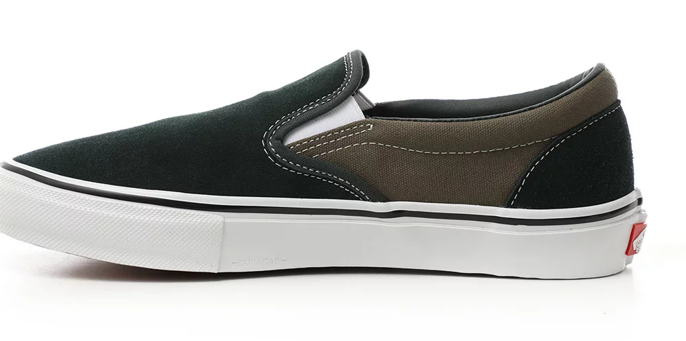 slip on charcoal vans