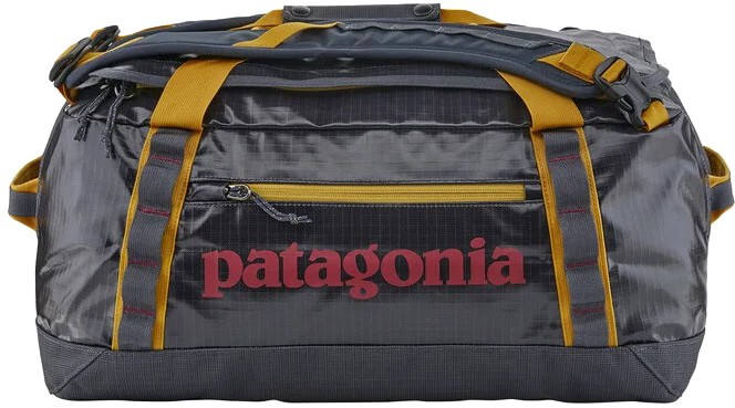 Patagonia Black Hole Duffel 40L Duffle Bag - smolder blue w/buckwheat ...