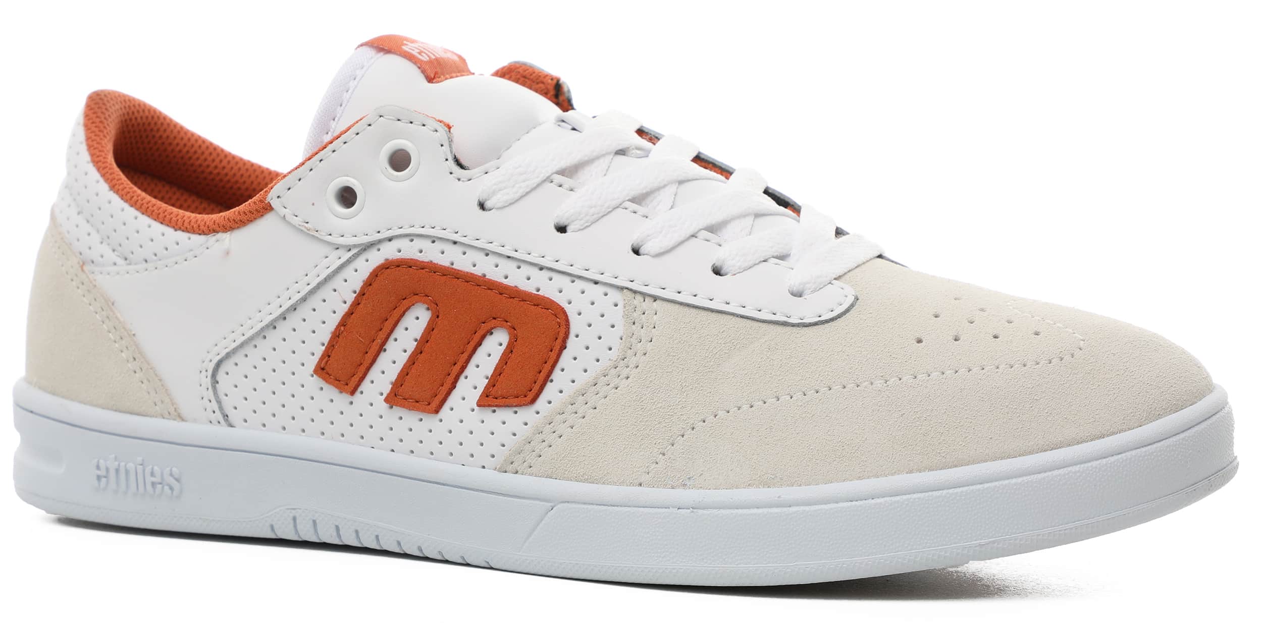 Etnies Windrow Skate Shoes - white/orange | Tactics