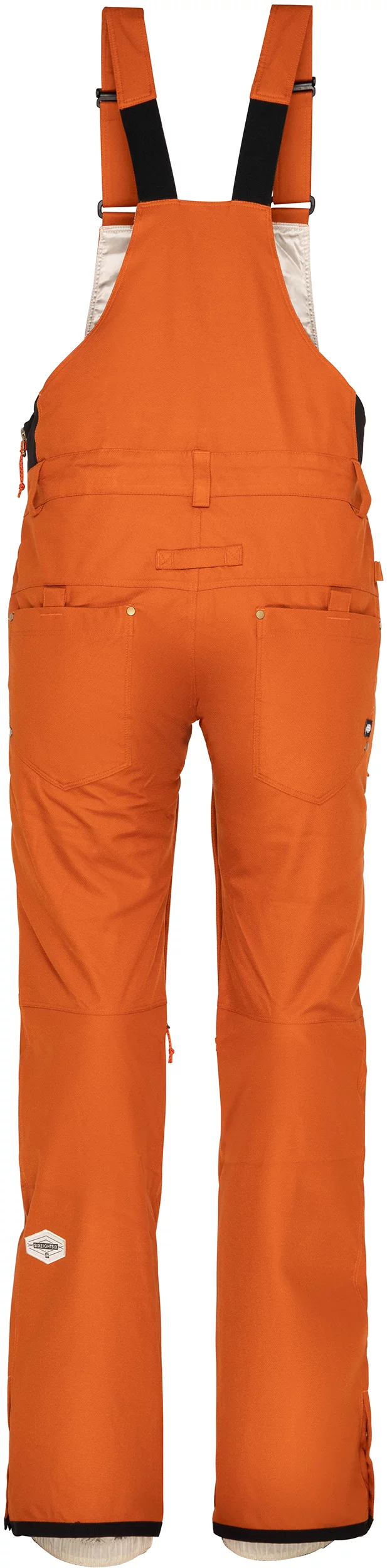 686 Women's Black Magic Bib Insulated Pants (Closeout) - red clay