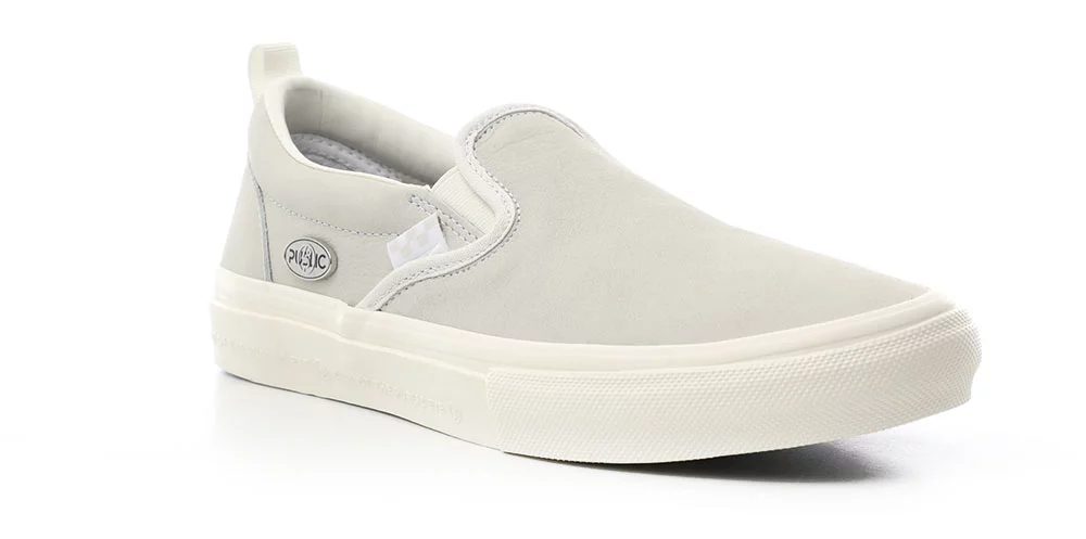 vans x public slip on