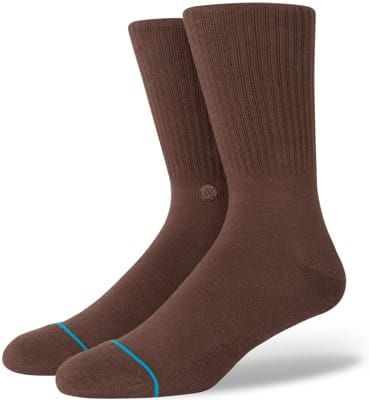 Stance Icon Sock - brown - view large