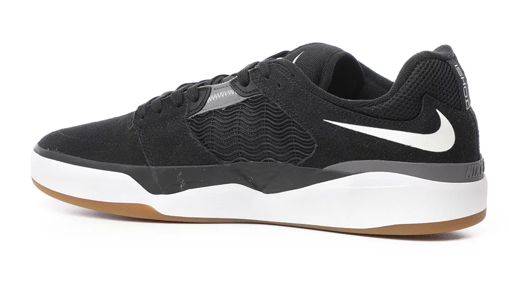 Nike SB Ishod Wair Skate Shoes - black/white-dark grey-black | Tactics