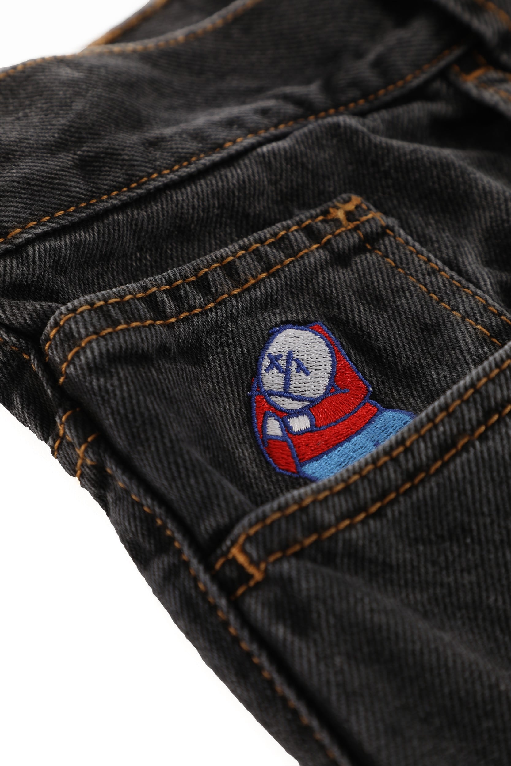 Polar Skate Co. Big Boy Jeans - washed black - Free Shipping | Tactics