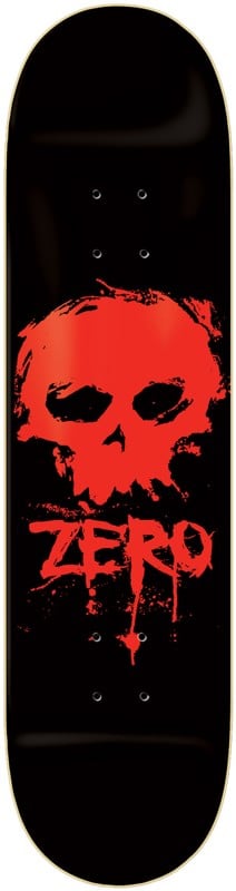 Zero Blood Skull 85 Skateboard Deck Tactics