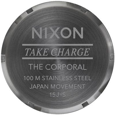 Nixon hot sale corporal gunmetal