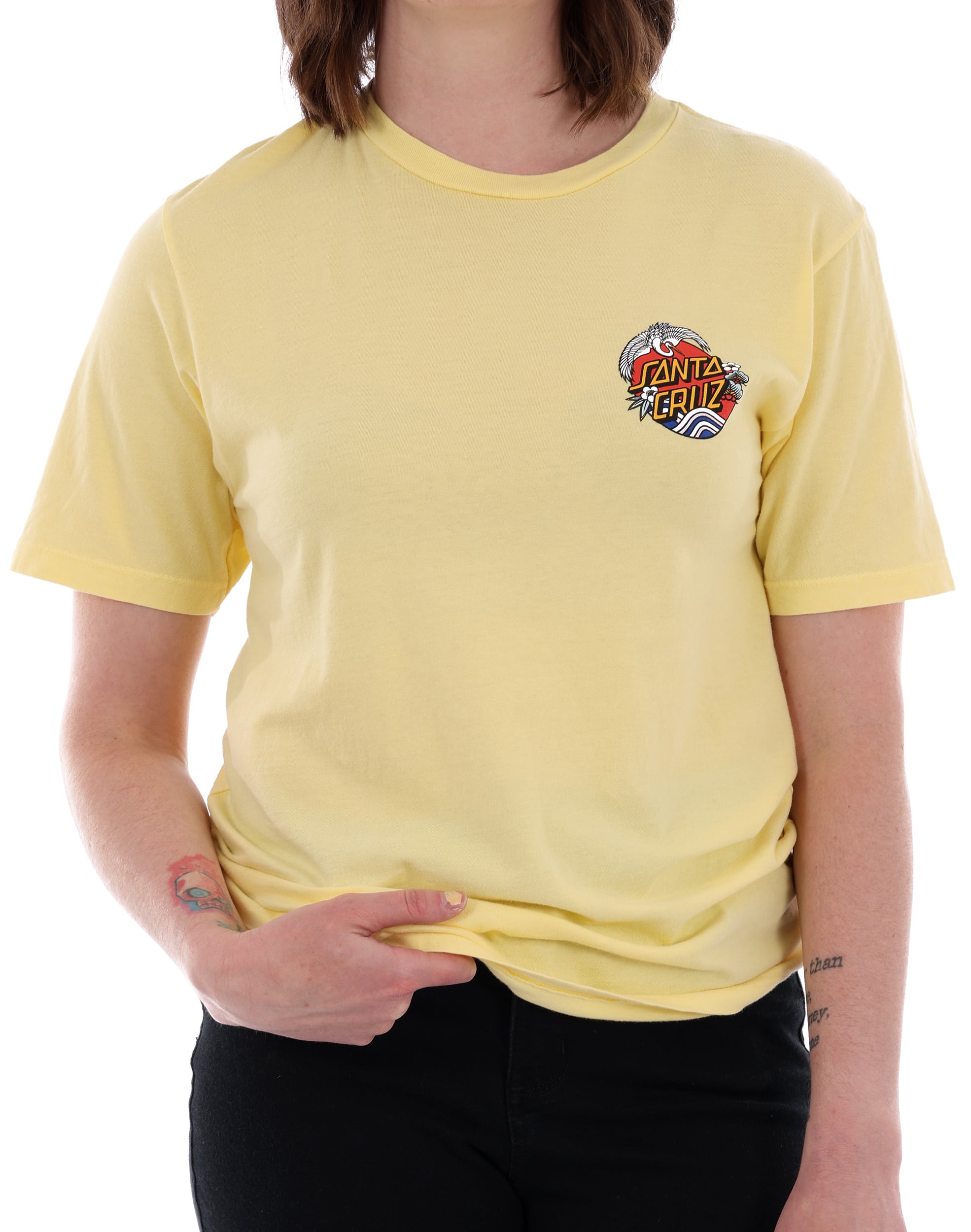 Santa Cruz Women's Crane Dot T-Shirt - golden sponge | Tactics