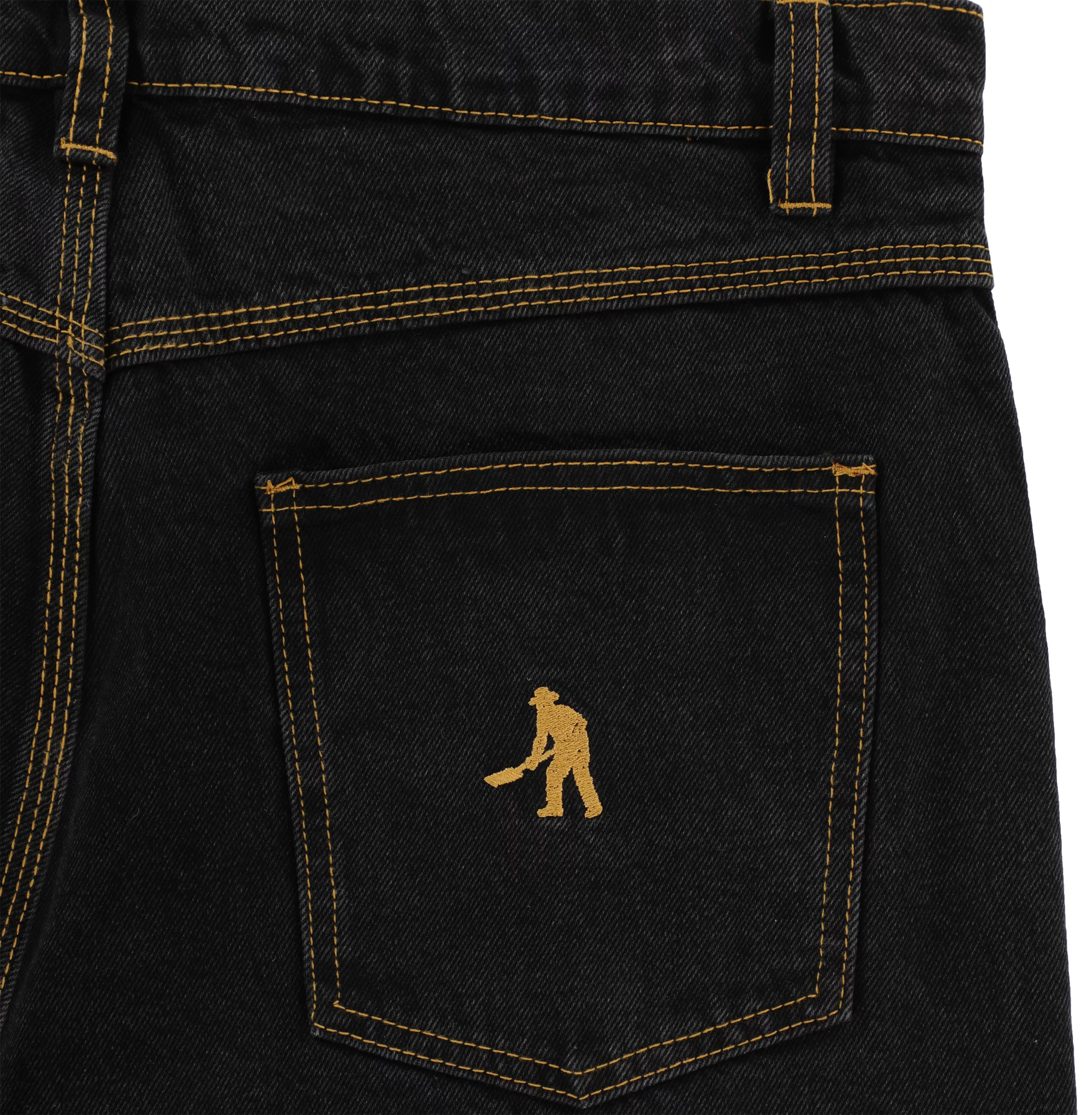 Passport Workers Club Jeans - washed black | Tactics